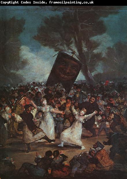 Francisco de Goya The Burial of the Sardine